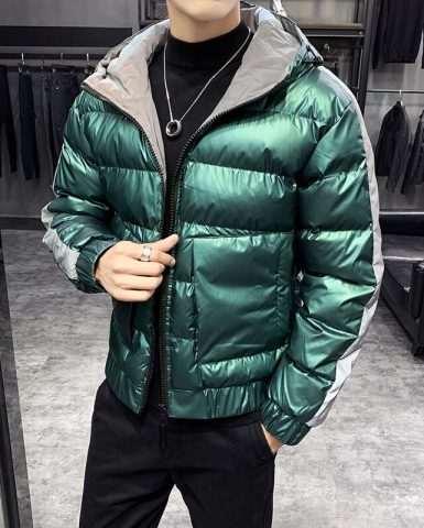 Green-Parka-Mens-Hooded-Winter-Jackets-Mens-Loose-Winter-Clothes-Bubble-Coats-Mens-Bubble-Jackets-Silver